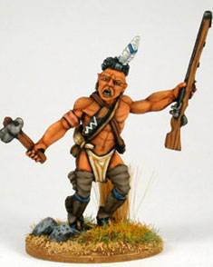 Tribus indias pertenecientes a las 500 Naciones mediante miniaturas met&aacute;licas de 28 mm. 