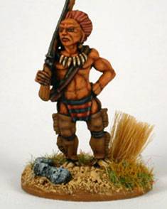 Tribus indias pertenecientes a las 500 Naciones mediante miniaturas met&aacute;licas de 28 mm. 