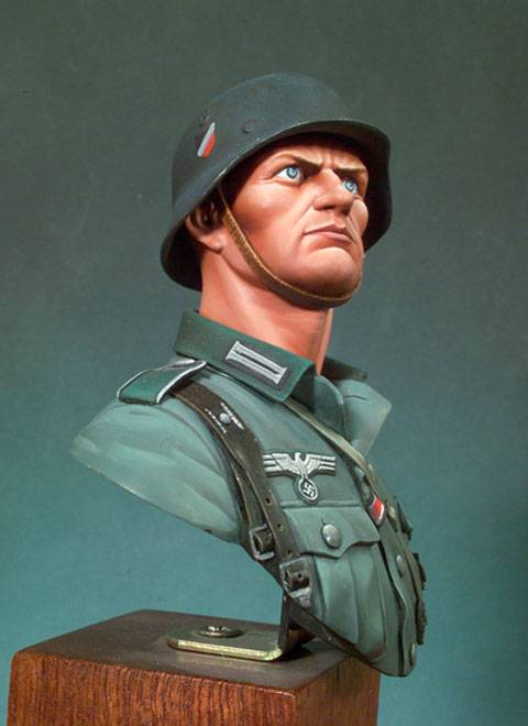 Busto  Soldado de Infanteria Aleman
