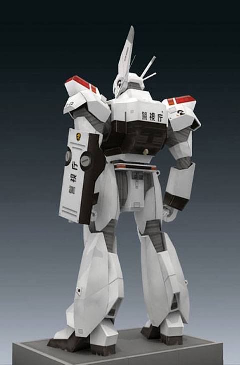 Recortable de Papel del AV-98 Ingram 2 - Patlabor