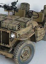 SAS Jeep 4x4 Desert Raider - Escala 1/6