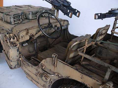 SAS Jeep 4x4 Desert Raider - Escala 1/6