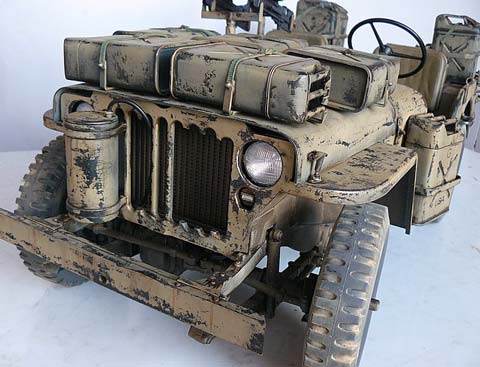 SAS Jeep 4x4 Desert Raider - Escala 1/6