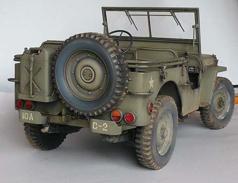 Jeep U.S. 1/4 Ton 4x4 Truck - Escala 1/6