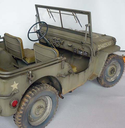 Jeep U.S. 1/4 Ton 4x4 Truck - Escala 1/6
