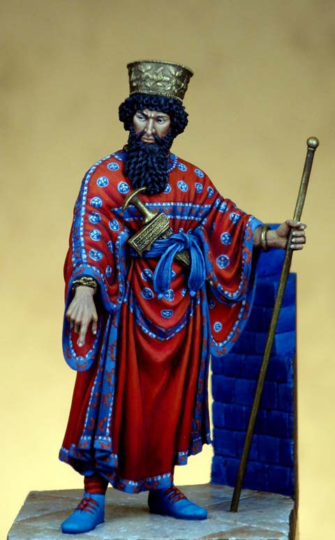 Rey de Persia Jerjes I - Escala 54mm
