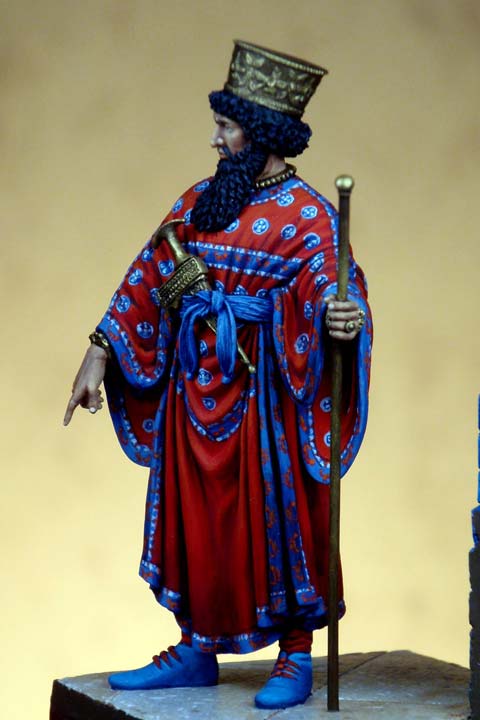 Rey de Persia Jerjes I - Escala 54mm