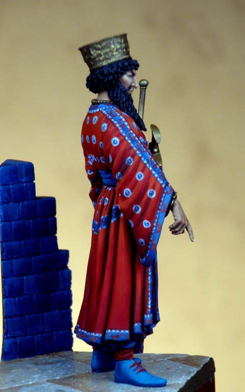 Rey de Persia Jerjes I - Escala 54mm