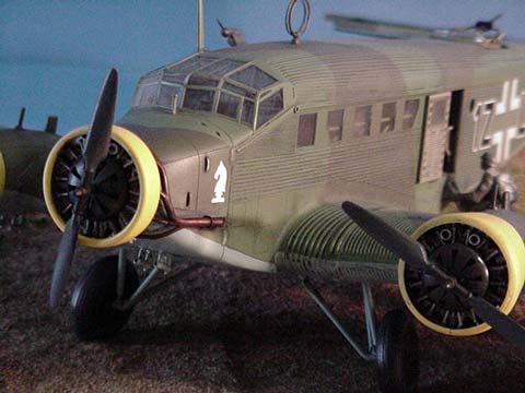 Bombardero Junkers Ju-52 - Escala 1/48