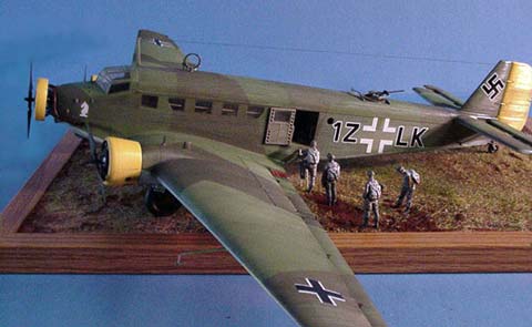 Bombardero Junkers Ju-52 - Escala 1/48