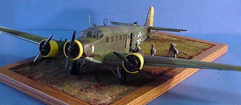 Bombardero Junkers Ju-52 - Escala 1/48