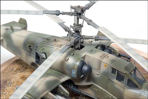 Helicoptero Kamov Ka-50 Hokum en Camuflaje