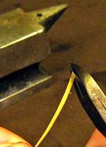 Fabricacion de una Katana a escala de 28 mm. 