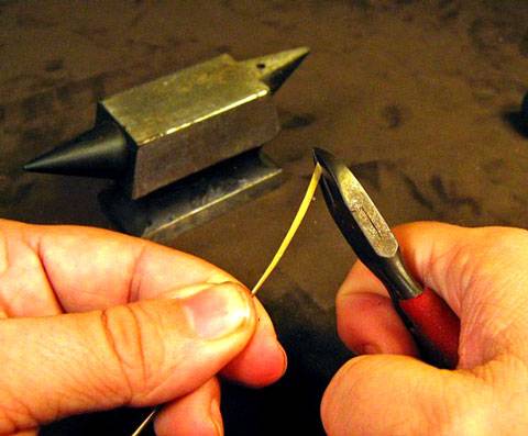Fabricacion de una Katana a escala de 28 mm. 