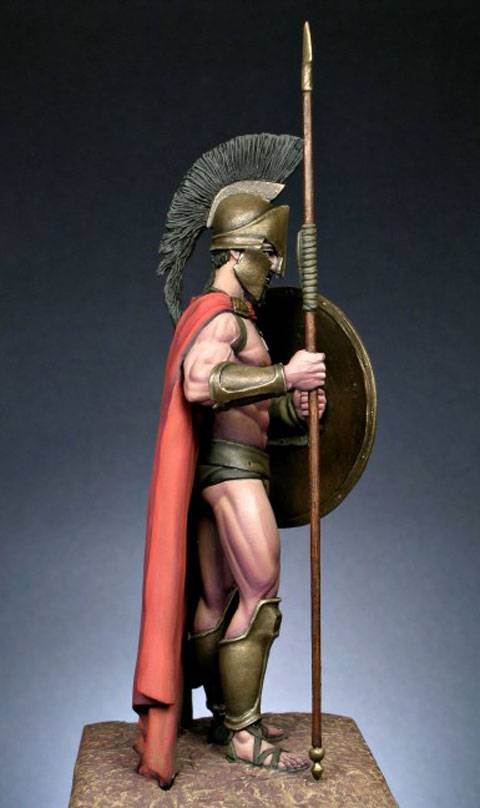 Leonidas Rey de Sparta, 480 B.C.