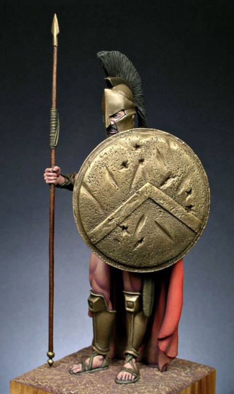 Leonidas Rey de Sparta, 480 B.C.