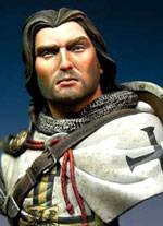 Busto Teutonic Knight - XIV Century. 