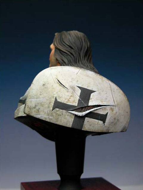 Busto Teutonic Knight - XIV Century. 