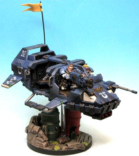 Land Speeder - Tormenta de los Marines Espaciales.  