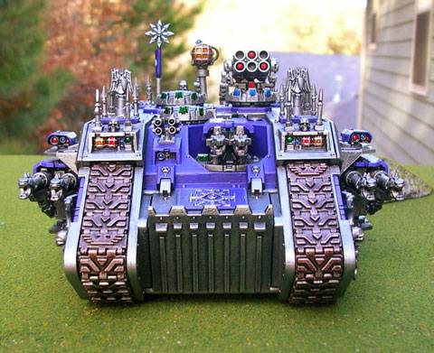 Land Raider - Marines del Caos.