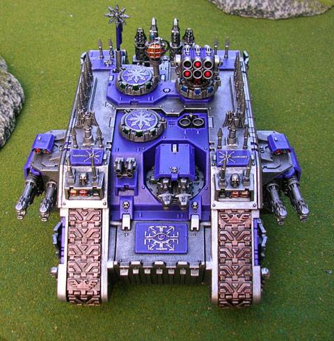 Land Raider - Marines del Caos.