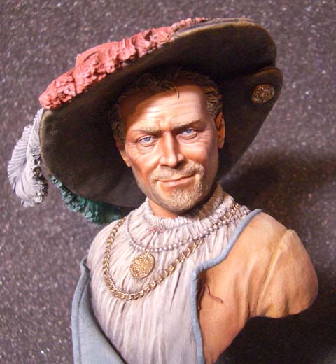 Busto Lansquenete Siglo XVI - Escala 250mm