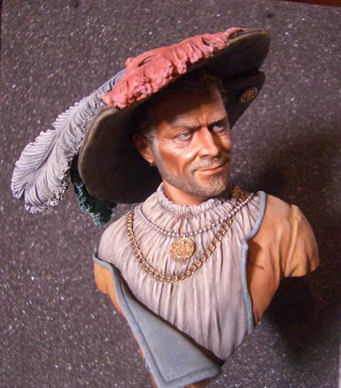 Busto Lansquenete Siglo XVI - Escala 250mm