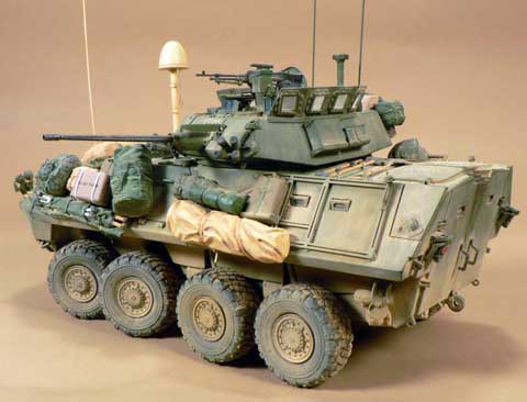 Vehiculo Anfibio LAV 25 A2 - Escala 1/35