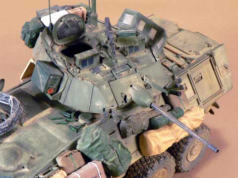 Vehiculo Anfibio LAV 25 A2 - Escala 1/35