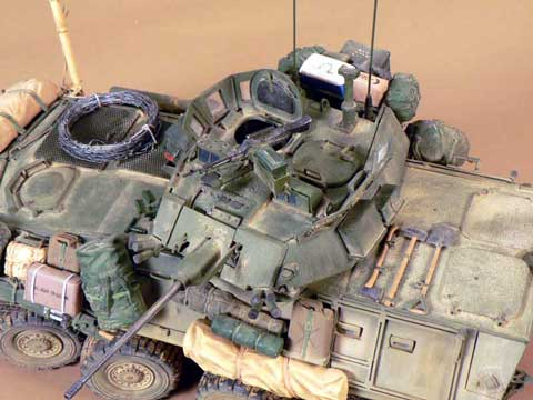 Vehiculo Anfibio LAV 25 A2 - Escala 1/35