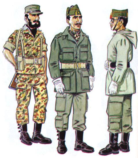 西班牙外籍军团制服图绘