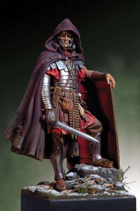 Figura de un Legionario Romano sobre el 101,102 AD