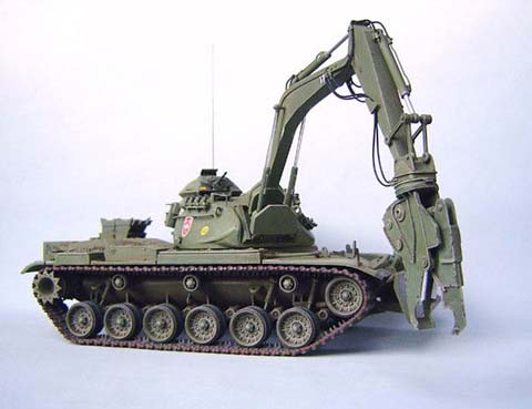 Veh&iacute;culo Blindado de Zapadores M- 60 Alacran- Escala 1/35