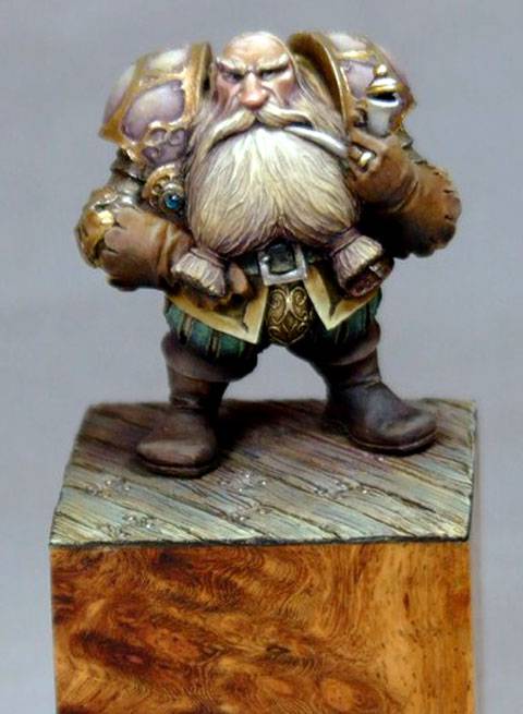 Enano Yurgen, Malapipa - Escala 30mm. 