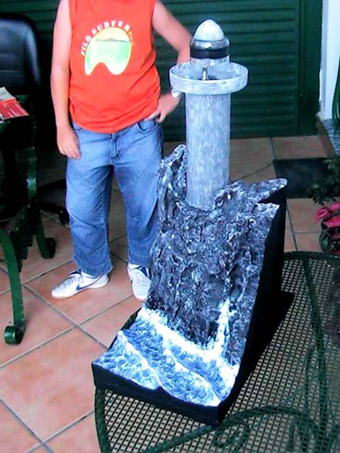 Maqueta al completo terminada