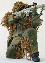 U.S. Marine Sniper a escala 1/6.