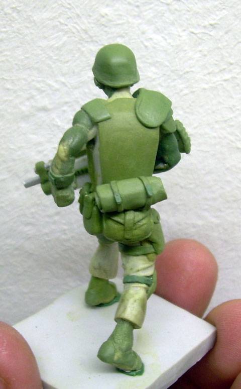 Creacion y Modelado de la figura de un Marine Espacial tipo a los de la pel&iacute;cula Aliens 3