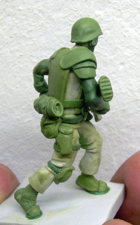 Creacion y Modelado de la figura de un Marine Espacial tipo a los de la pel&iacute;cula Aliens 4
