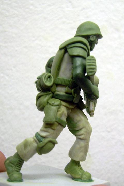 Creacion y Modelado de la figura de un Marine Espacial tipo a los de la pel&iacute;cula Aliens 6