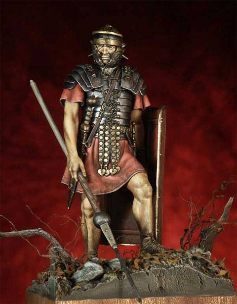 figura de un Legionario Romano en Campa&ntilde;a