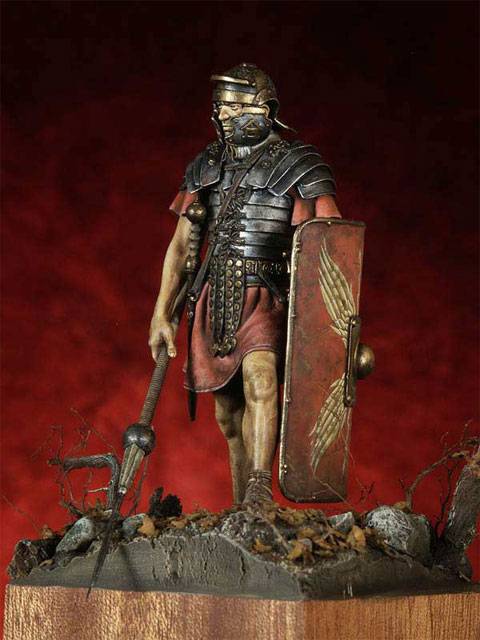 figura de un Legionario Romano en Campa&ntilde;a