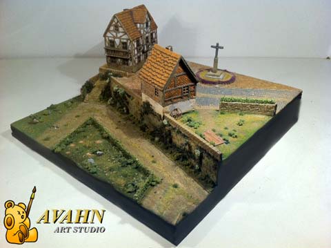 Mesa de Juego Medieval - Escala 28mm