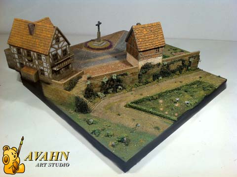 Mesa de Juego Medieval - Escala 28mm