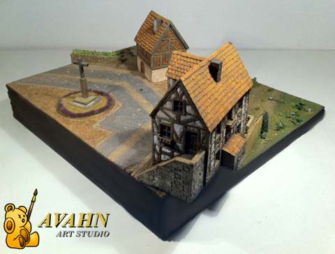 Mesa de Juego Medieval - Escala 28mm