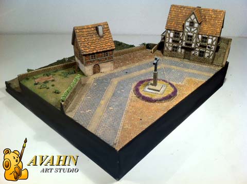 Mesa de Juego Medieval - Escala 28mm