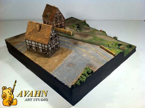 Mesa de Juego Medieval - Escala 28mm
