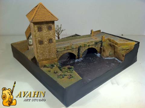 Mesa de Juego Medieval - Escala 28mm