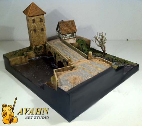 Mesa de Juego Medieval - Escala 28mm
