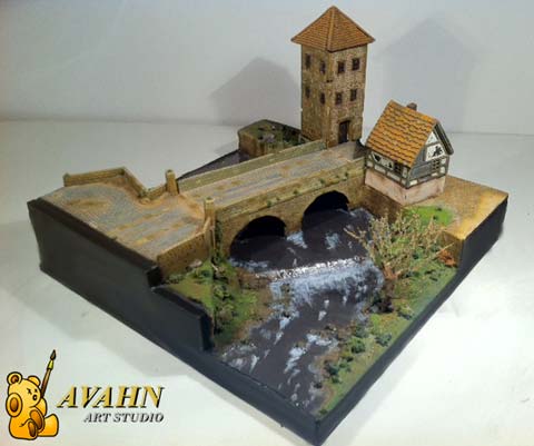 Mesa de Juego Medieval - Escala 28mm