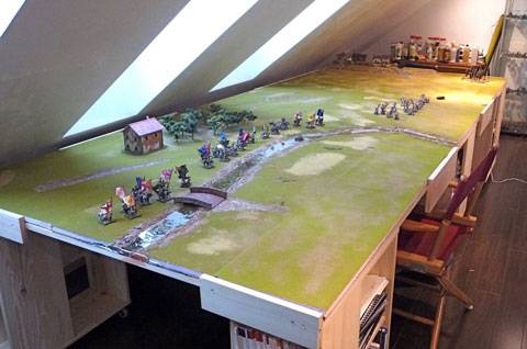 Construccion de una Mesa de Juego para Wargames Napoleonicos